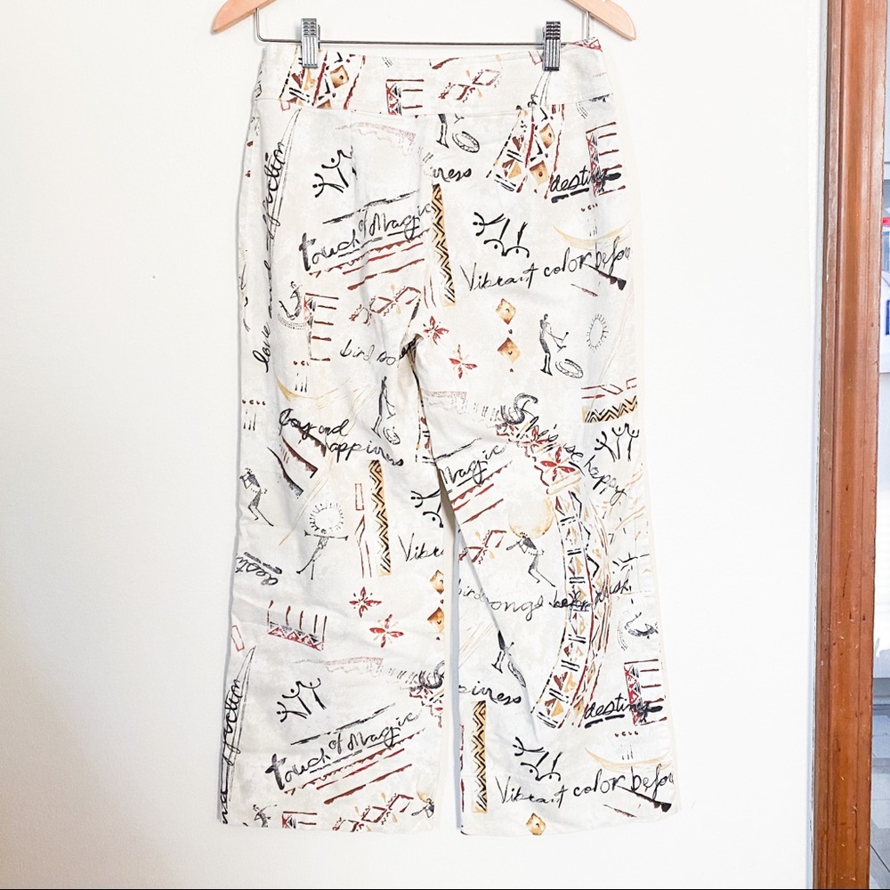 Y2K patterned pants - Picture 2 of 3